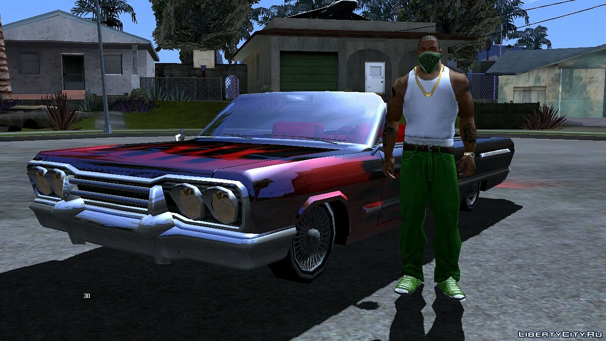 Файлы для GTA San Andreas (iOS, Android): машины, моды, скины