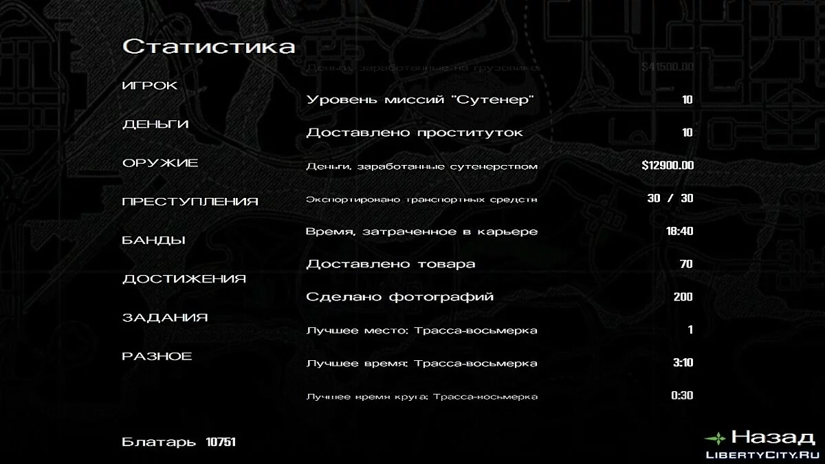 100% save для GTA SA Android -