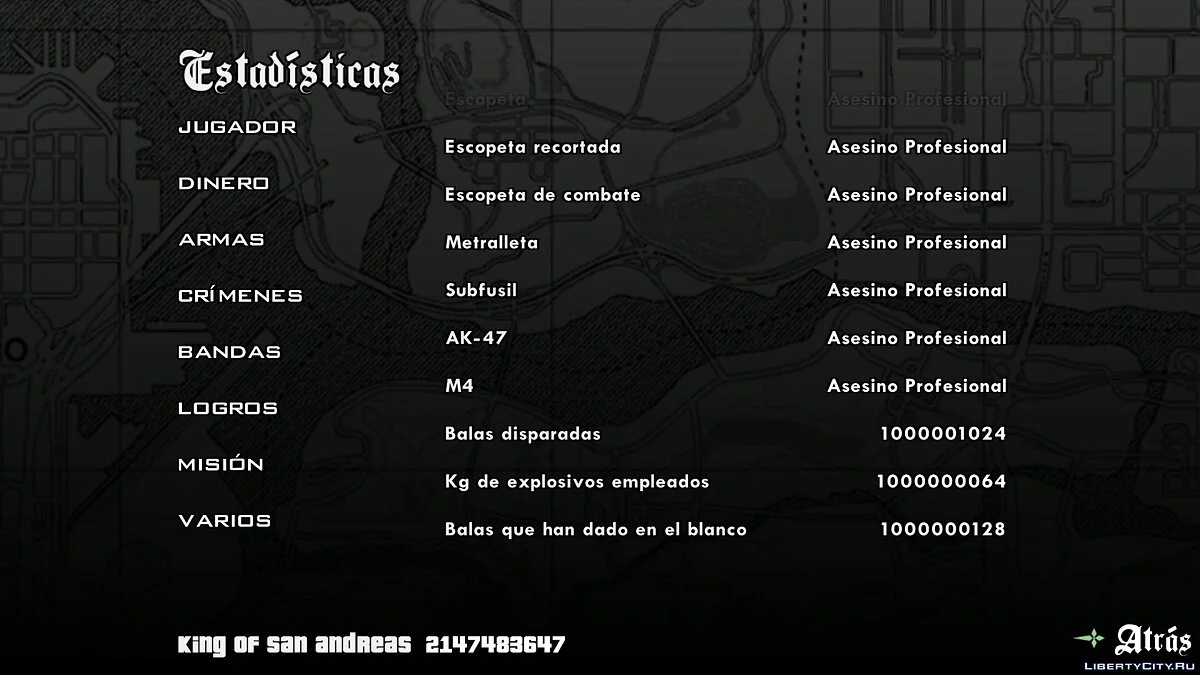 100% Savegame Criminal Rank King Of San Andreas + Gang Wars + Riots of Santo Best 2021 / GTA San Andreas (iOS, Android)