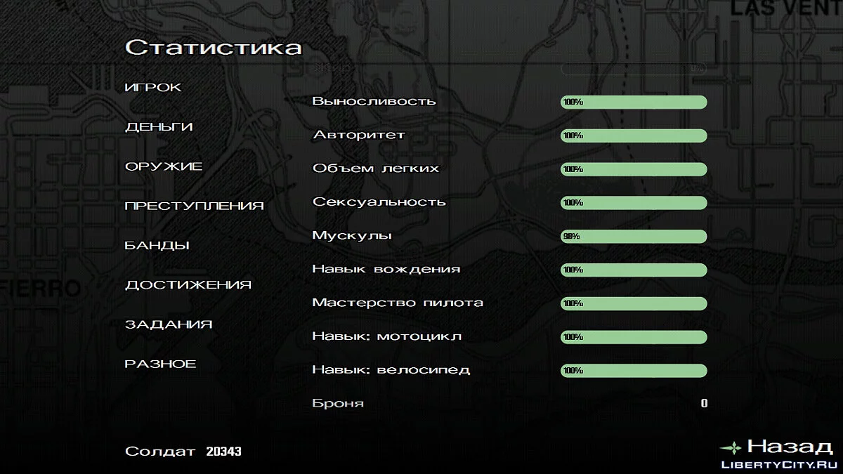 Пройдено 100%, навыки прокачаны -
