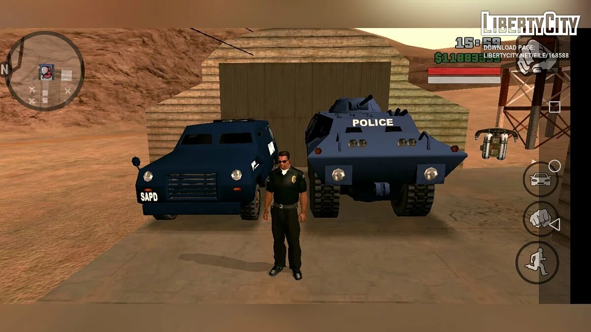 100% с эксклюзивным транспортом от Nathrezim / GTA San Andreas (iOS, Android)