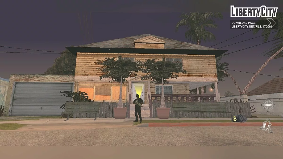 Новые вещи для дома Карла (без КЛЕО) / GTA San Andreas (iOS, Android)