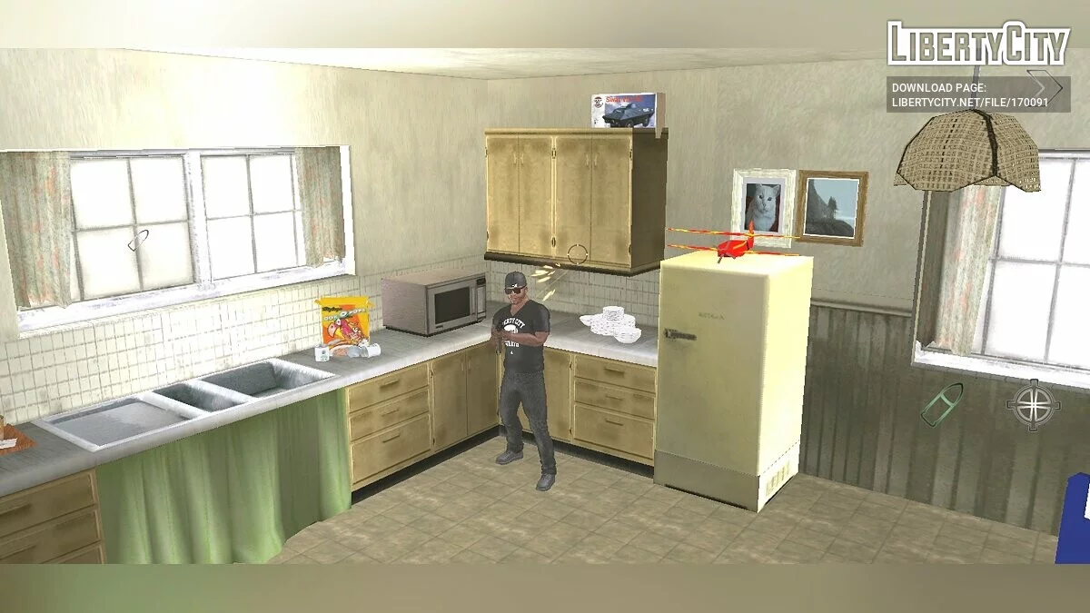 Новые вещи для дома Карла (без КЛЕО) / GTA San Andreas (iOS, Android)