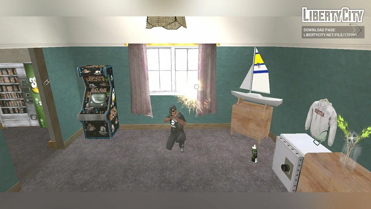 Новые вещи для дома Карла (без КЛЕО) / GTA San Andreas (iOS, Android)