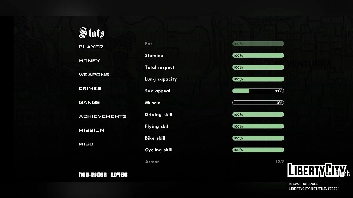 Сохранение на сто процентов / GTA San Andreas (iOS, Android)