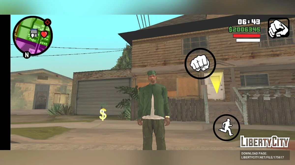 Сохранение с пройденым сюжетом / GTA San Andreas (iOS, Android)
