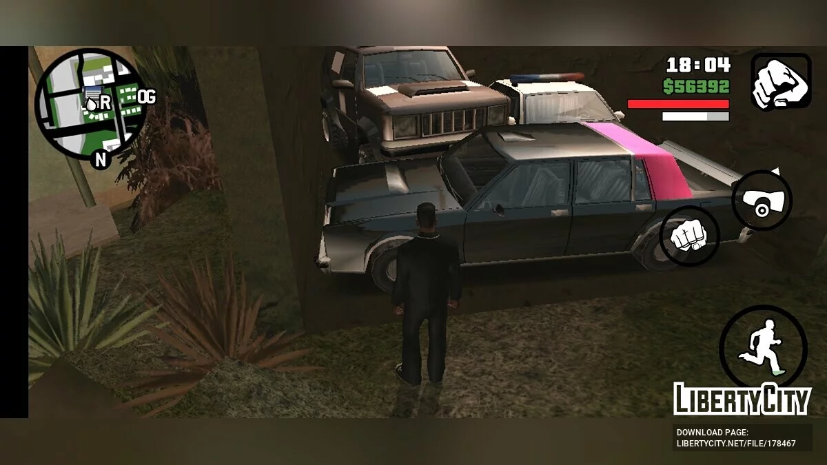 Вспомогательное сохранение / GTA San Andreas (iOS, Android)