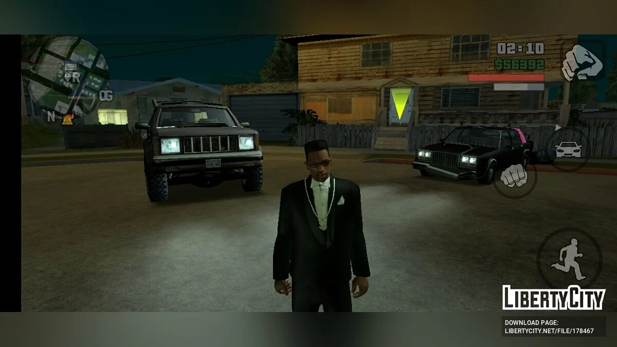 Вспомогательное сохранение / GTA San Andreas (iOS, Android)