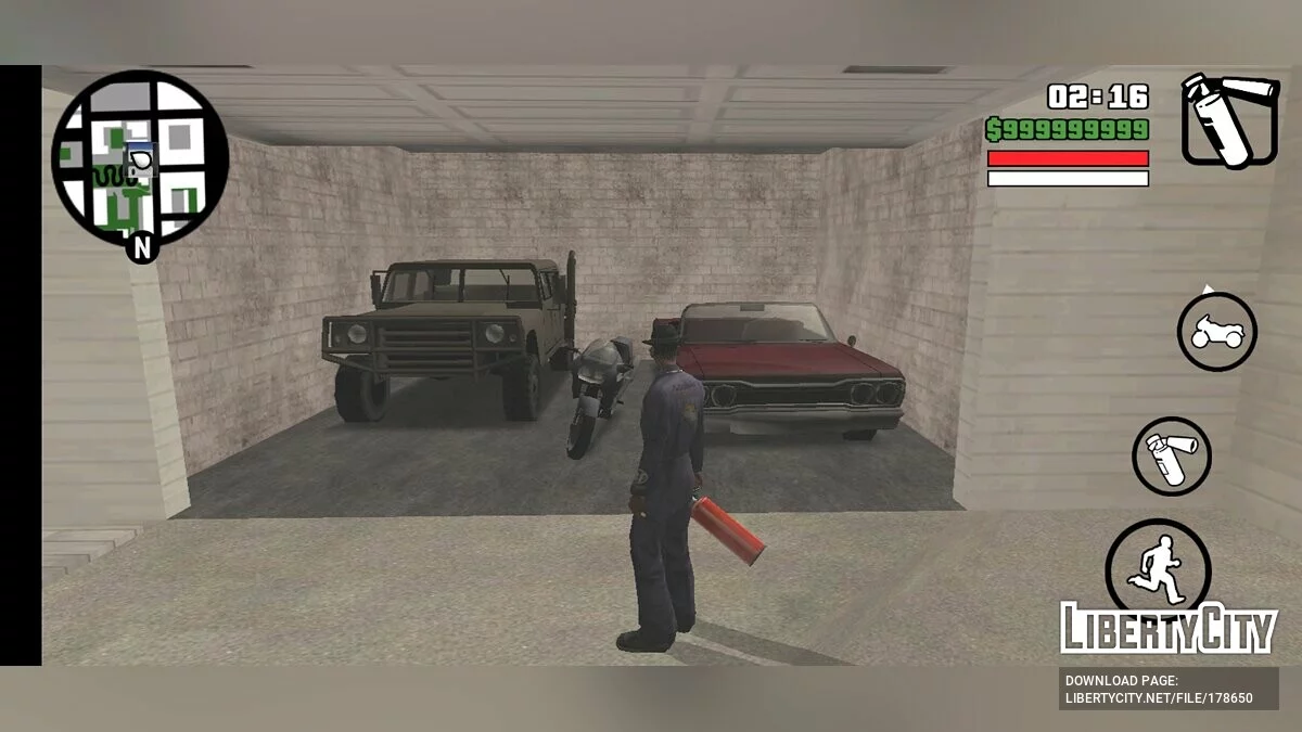 Сохранение 100% с 56 уникальными транспортами / GTA San Andreas (iOS, Android)