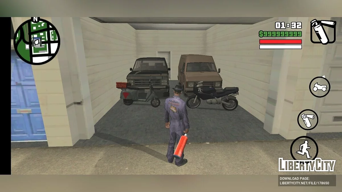 Сохранение 100% с 56 уникальными транспортами / GTA San Andreas (iOS, Android)