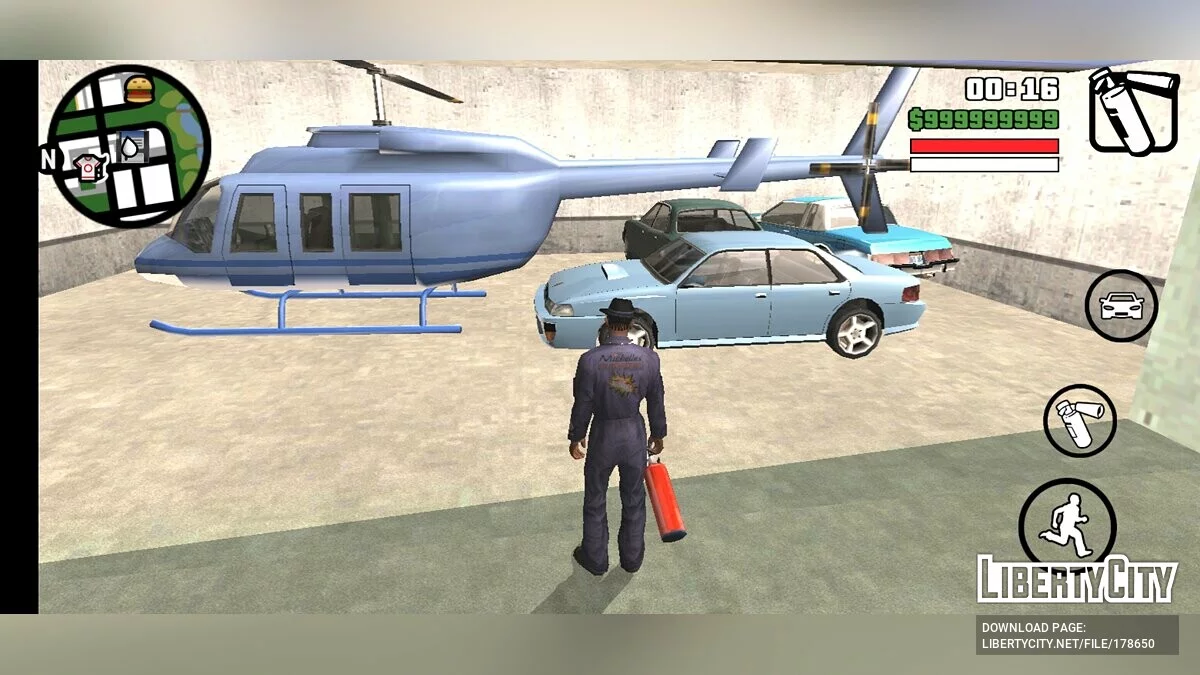 Сохранение 100% с 56 уникальными транспортами / GTA San Andreas (iOS, Android)