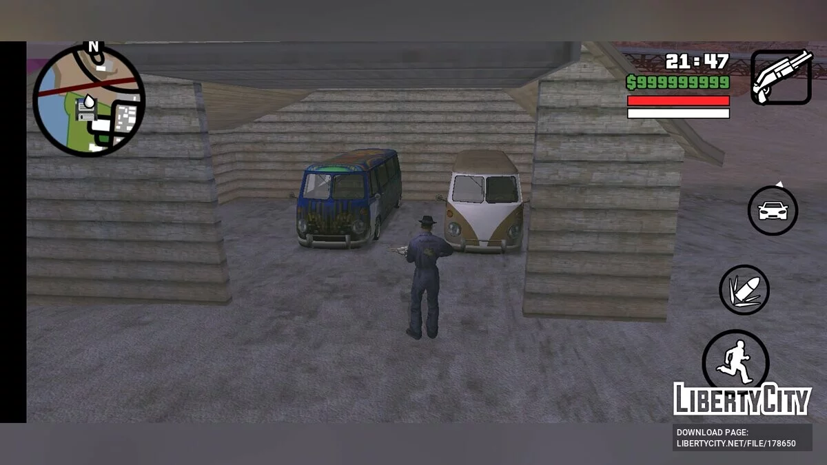 Сохранение 100% с 56 уникальными транспортами / GTA San Andreas (iOS, Android)