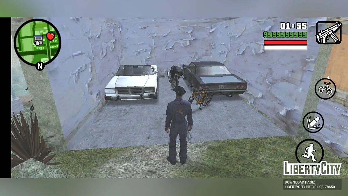 Сохранение 100% с 56 уникальными транспортами / GTA San Andreas (iOS, Android)