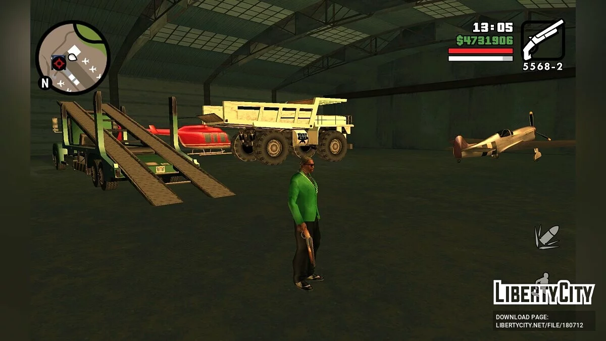 Сохранение 100% с уникальным транспортом / GTA San Andreas (iOS, Android)