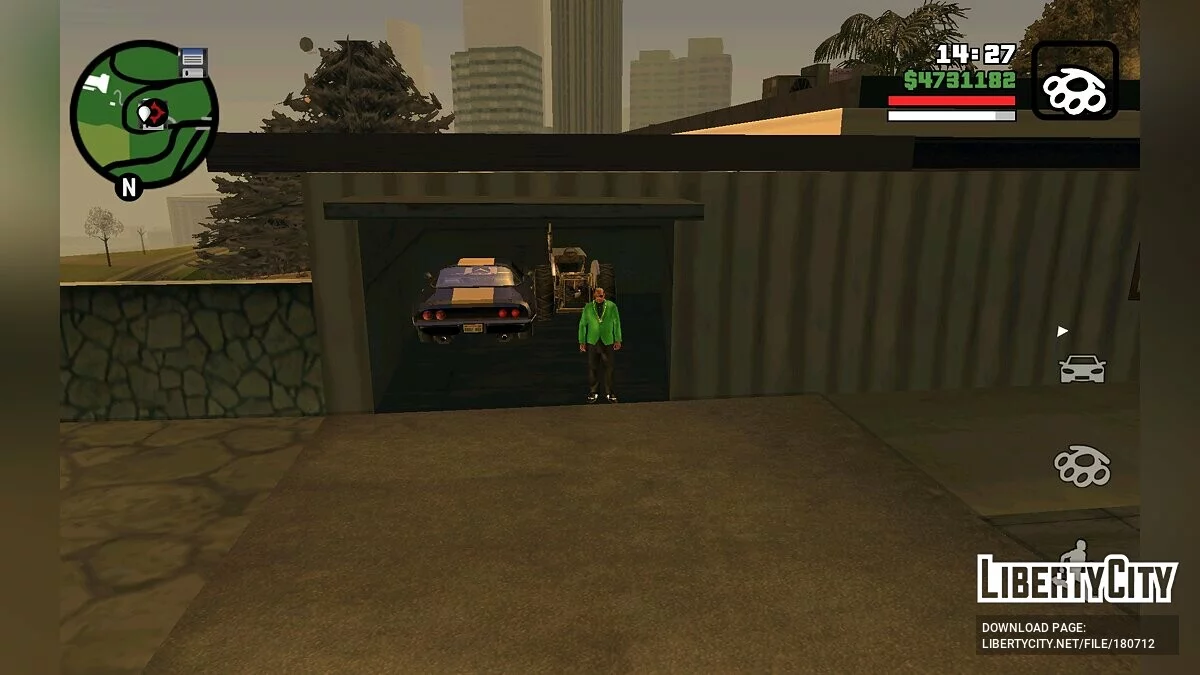 Сохранение 100% с уникальным транспортом / GTA San Andreas (iOS, Android)