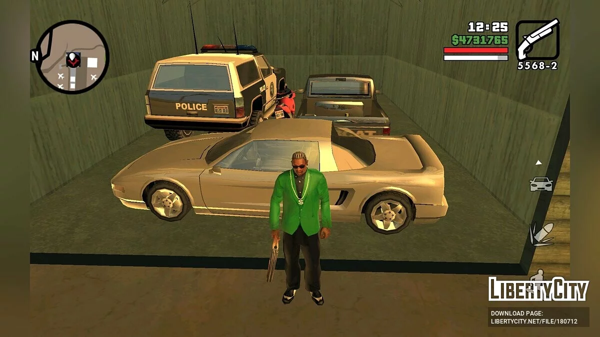 Сохранение 100% с уникальным транспортом / GTA San Andreas (iOS, Android)