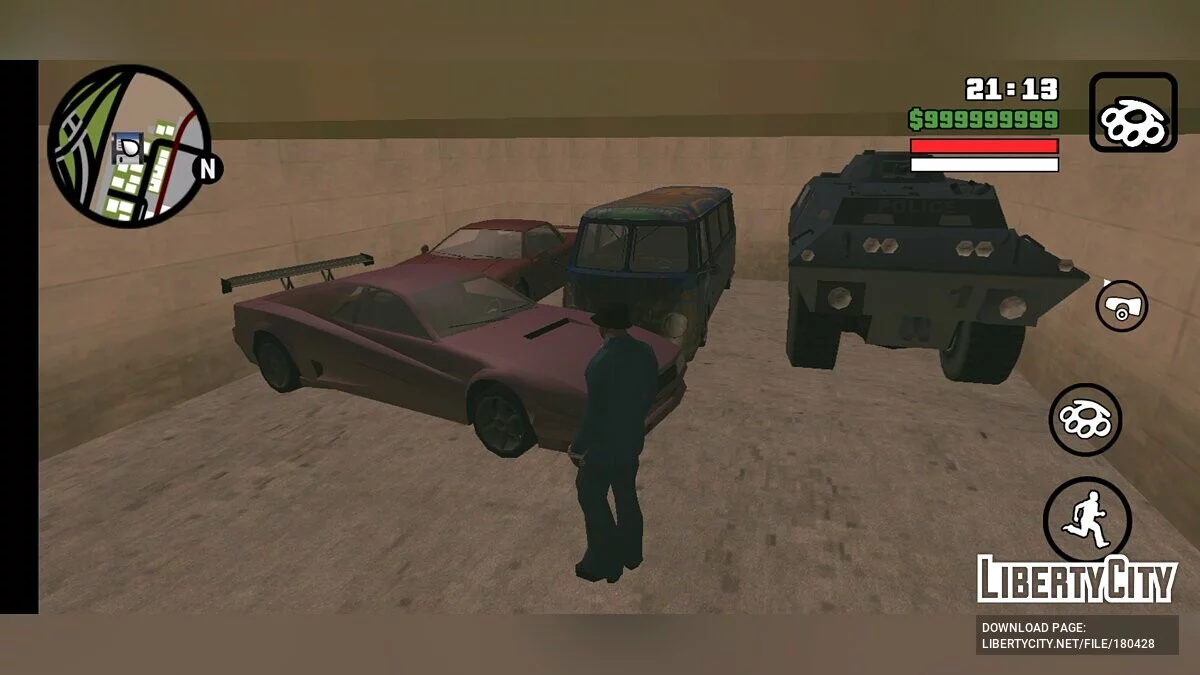 Сохранение 100% с 66 Уникальным Транспортом / GTA San Andreas (iOS, Android)