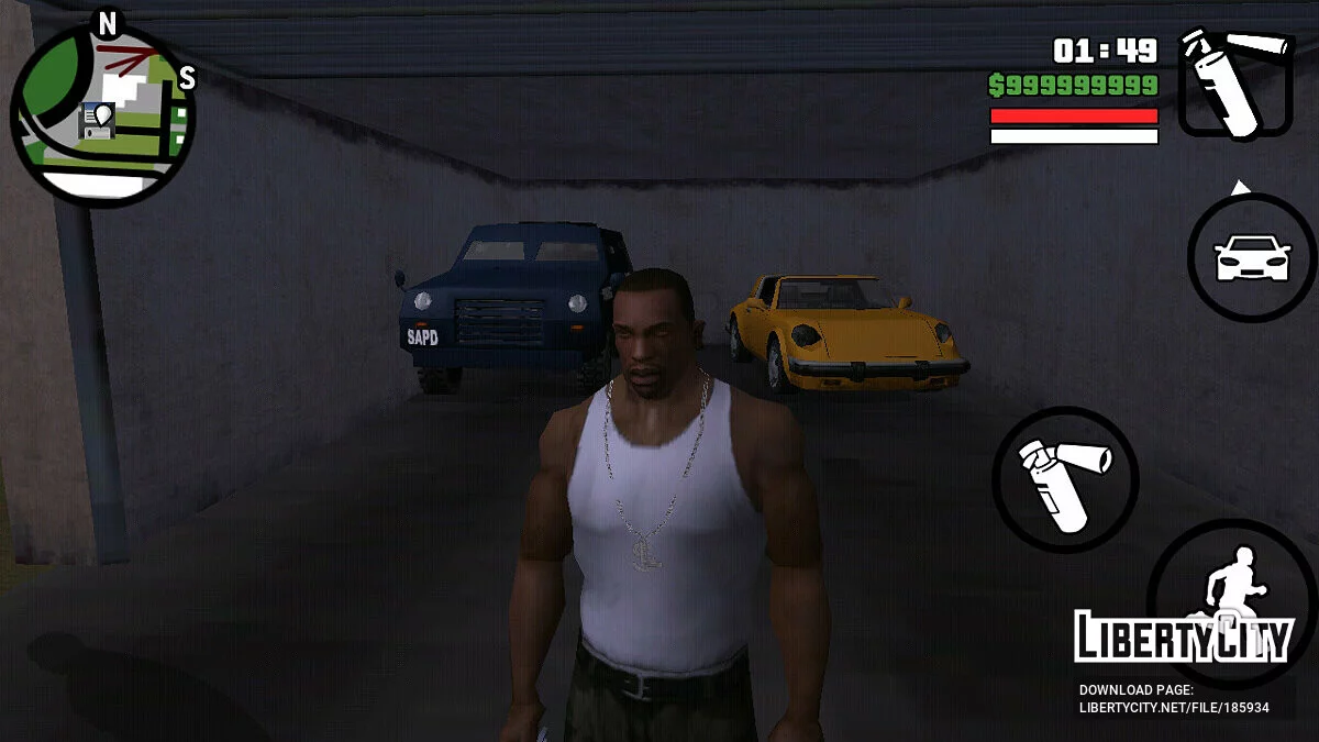 Сохранение на 87.17% + миссия End Of The Line / GTA San Andreas (iOS, Android)