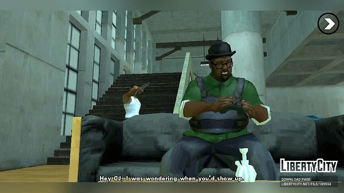 Сохранение на 87.17% + миссия End Of The Line / GTA San Andreas (iOS, Android)