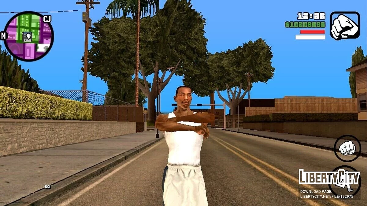 Удобное сохранение для хорошего старта игры / GTA San Andreas (iOS, Android)