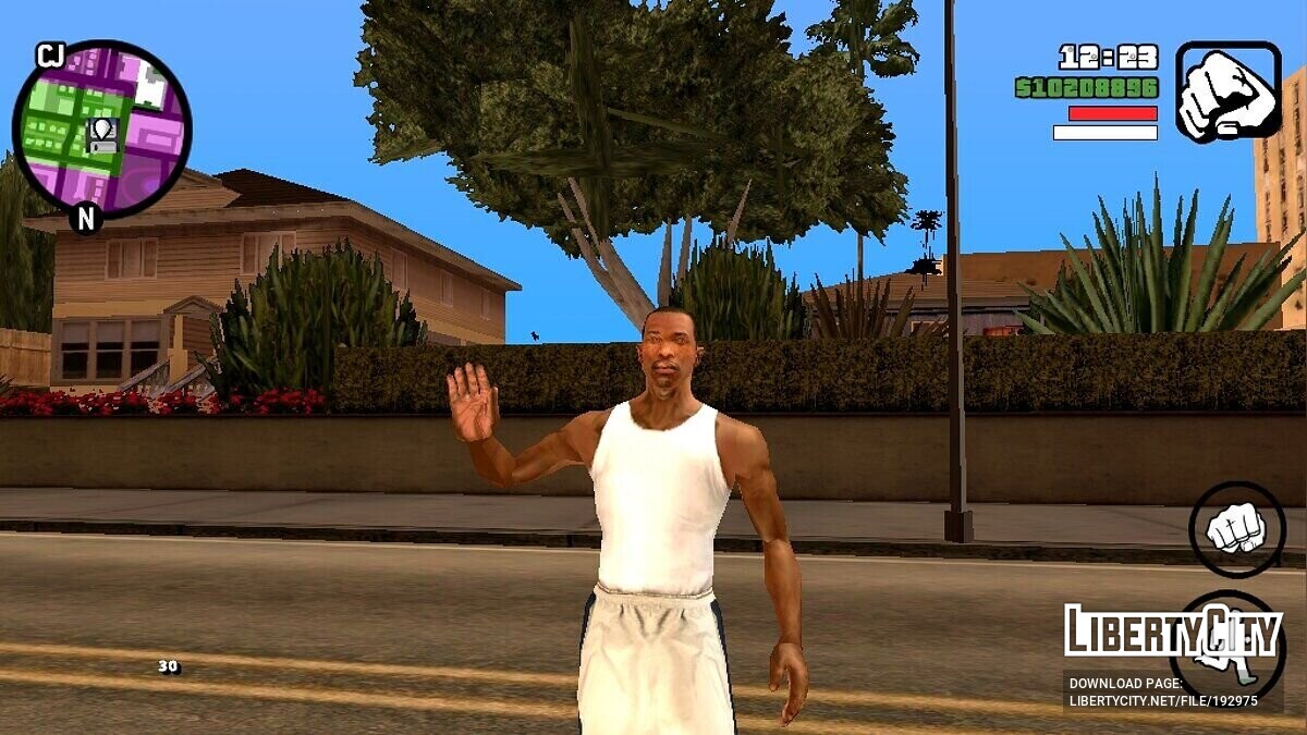 Скачать Удобное сохранение для хорошего старта игры для GTA San Andreas (iOS,  Android)