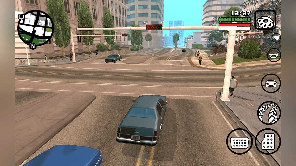 Идеальное стартовое сохранение / GTA San Andreas (iOS, Android)
