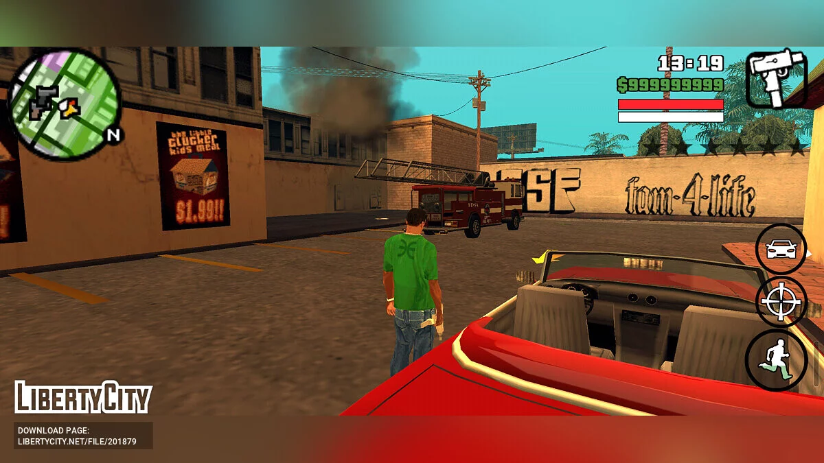 Проклятое, но полезное сохранение / GTA San Andreas (iOS, Android)