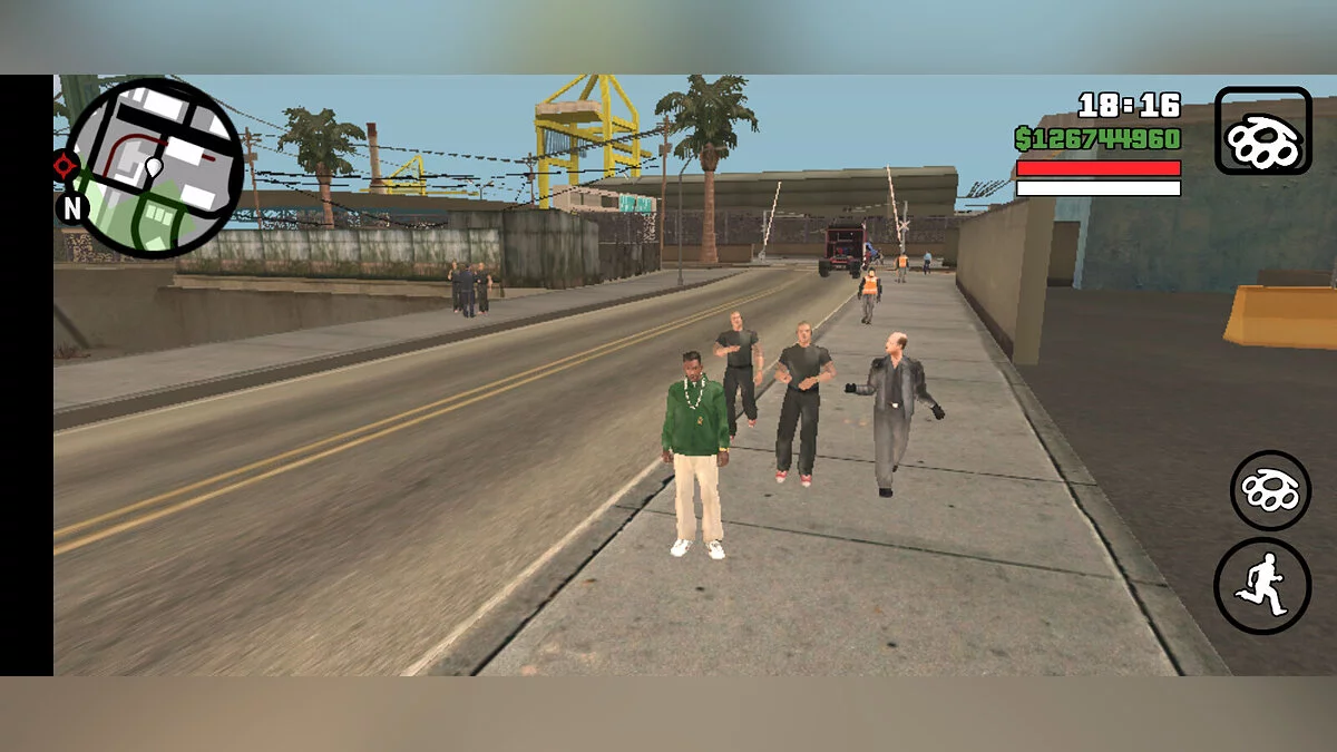 100% сохранение с особенностью / GTA San Andreas (iOS, Android)