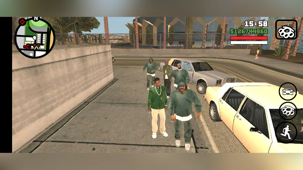 100% сохранение с особенностью / GTA San Andreas (iOS, Android)