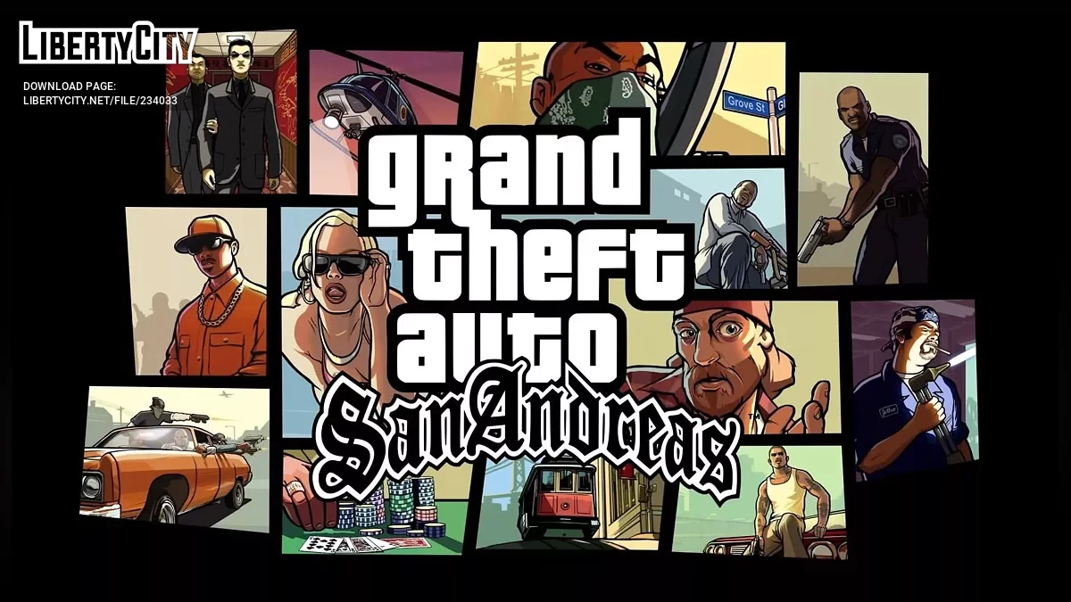 Стопроцентное спидран-сохранение / GTA San Andreas (iOS, Android)