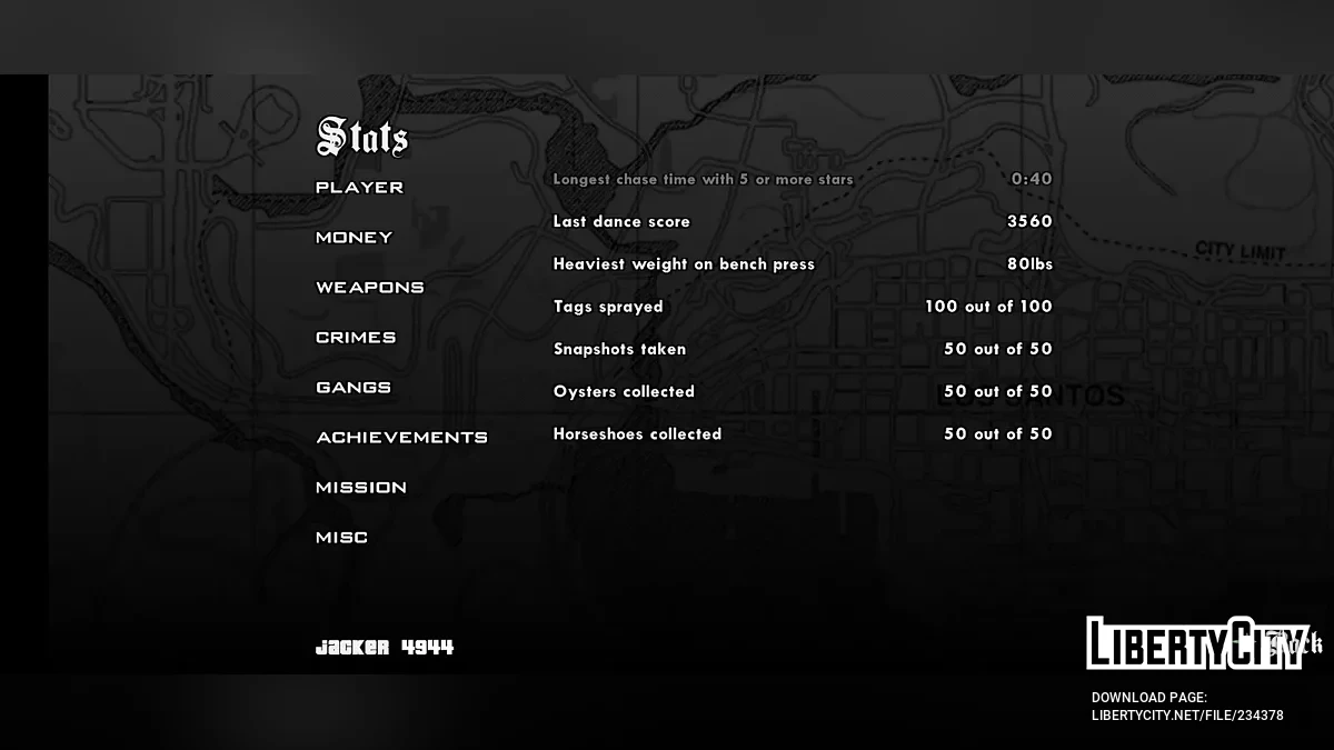 Сохранение игры на 60% / GTA San Andreas (iOS, Android)