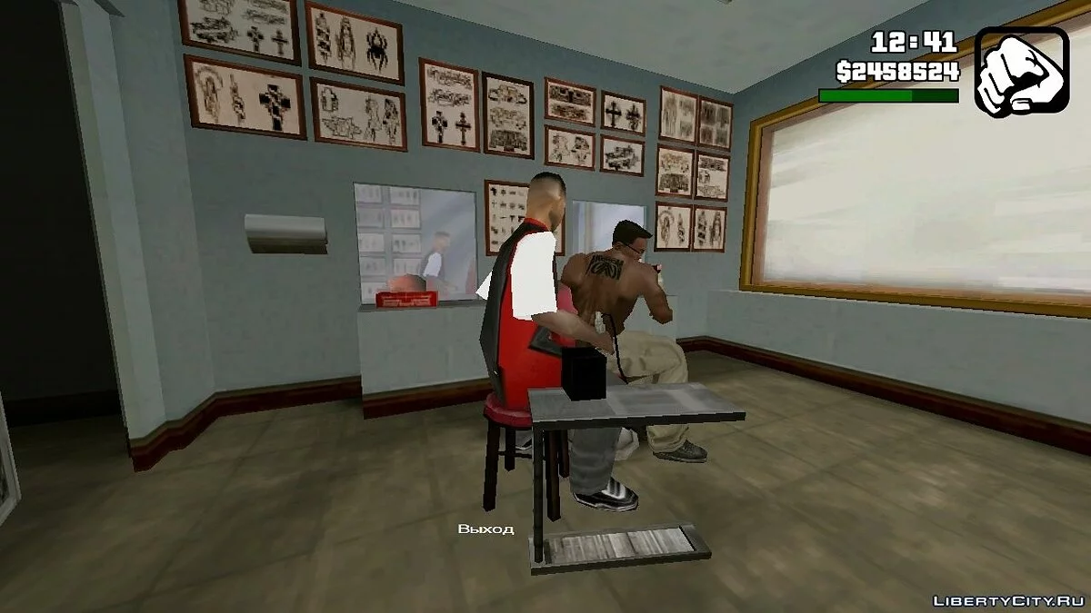 Бета татуировка AndreaS / GTA San Andreas (iOS, Android)