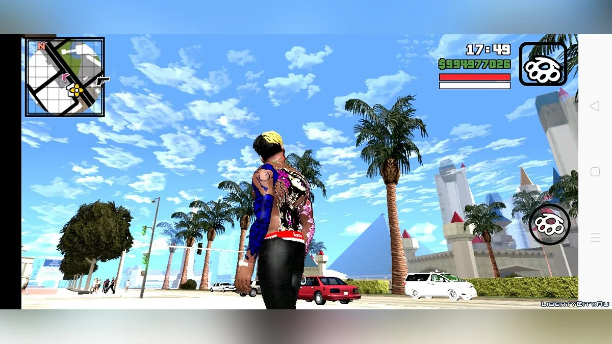 Новые татуировки для Франклина  / GTA San Andreas (iOS, Android)