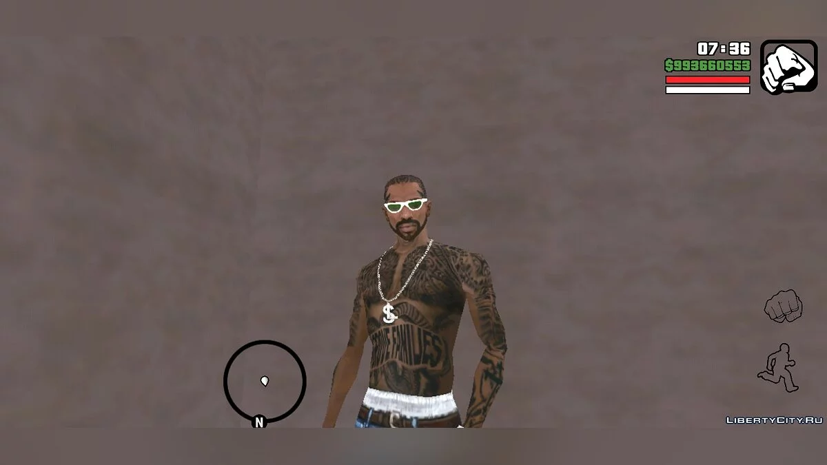 Новые татуировки для Сиджея / GTA San Andreas (iOS, Android)