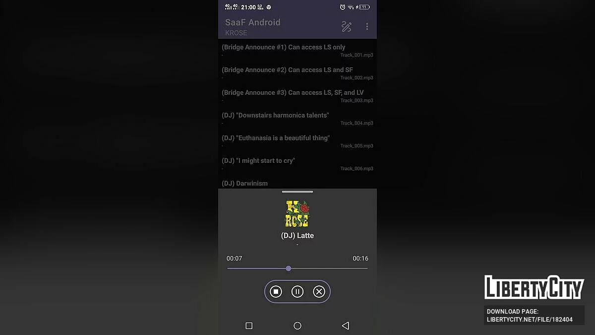SaaF Android / GTA San Andreas (iOS, Android)