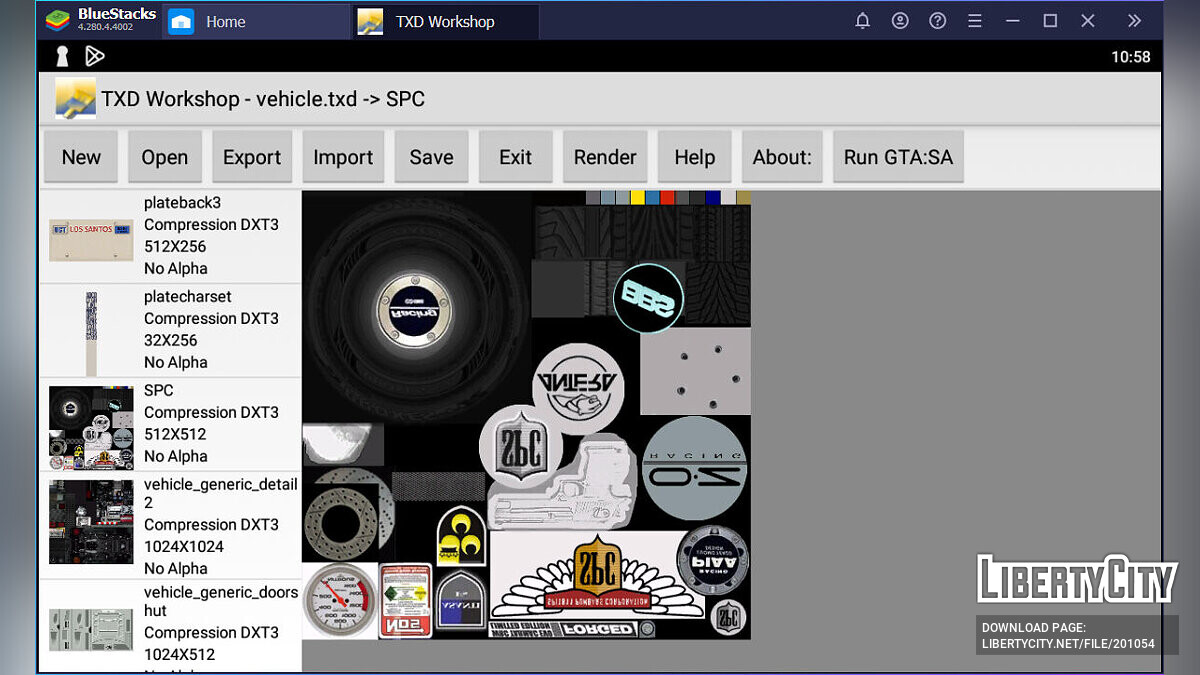 Скачать TXD Workshop Android для GTA San Andreas (iOS, Android)