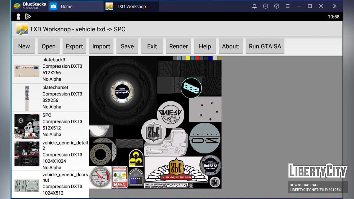 TXD Workshop Android / GTA San Andreas (iOS, Android)
