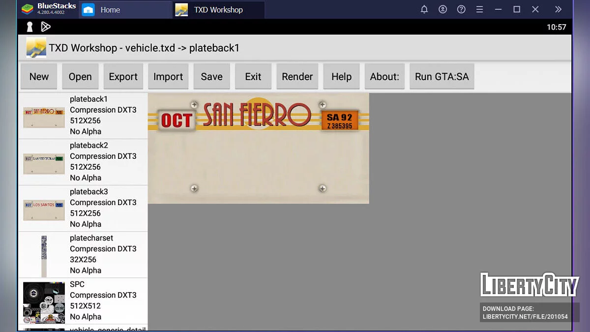 TXD Workshop Android / GTA San Andreas (iOS, Android)