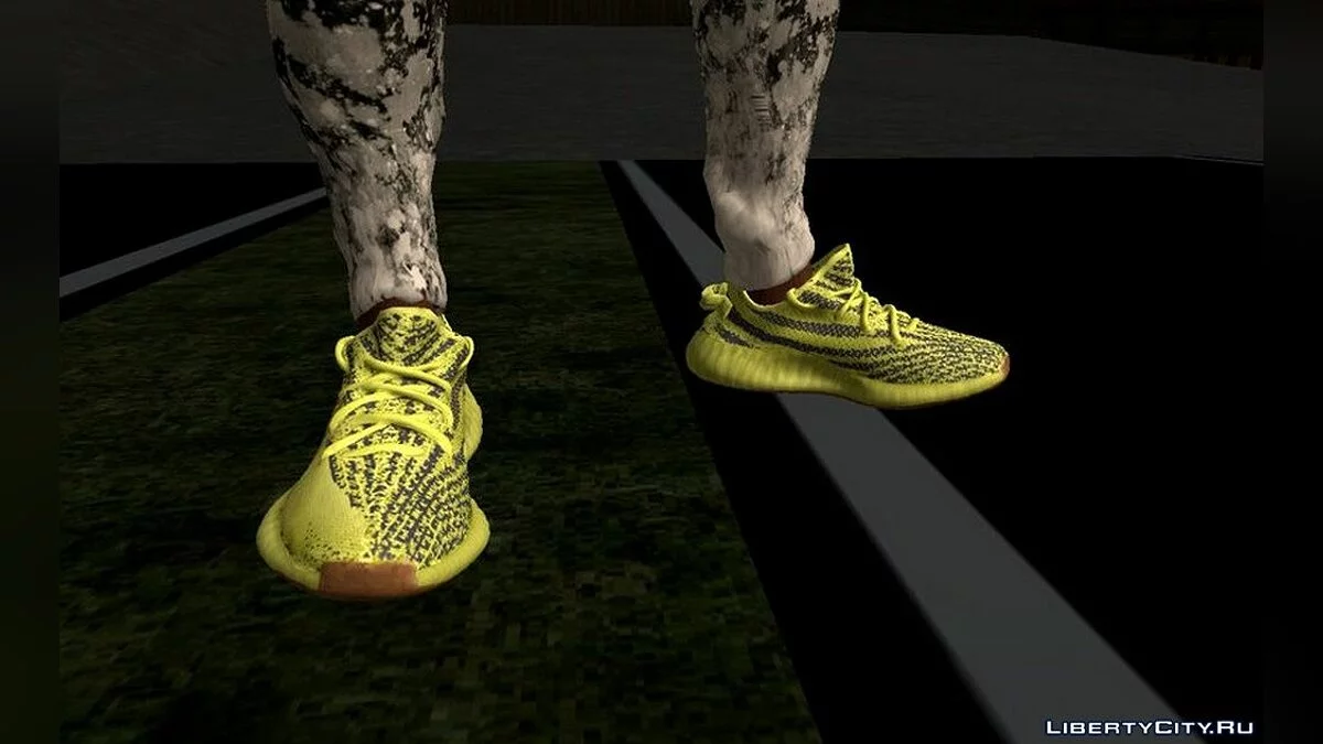 Кроссовки Yeezy Boost 350 / GTA San Andreas (iOS, Android)