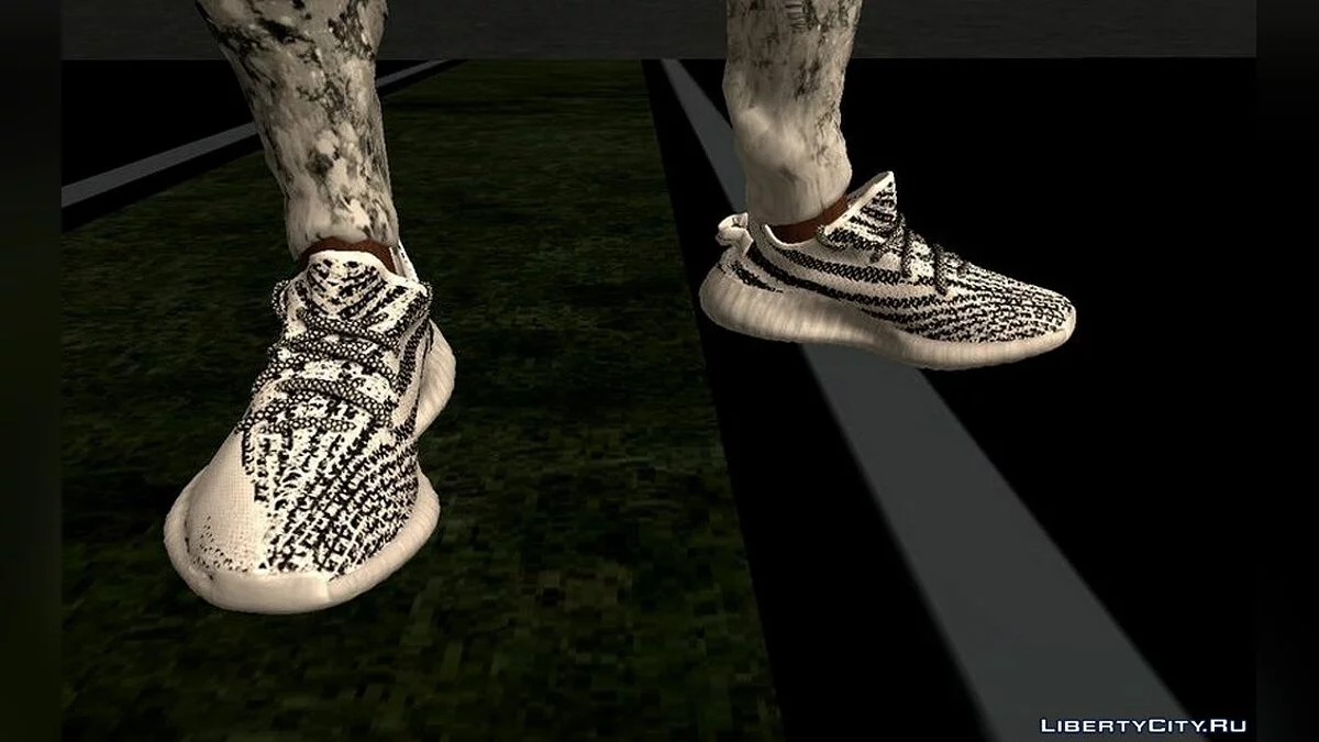 Кроссовки Yeezy Boost 350 / GTA San Andreas (iOS, Android)