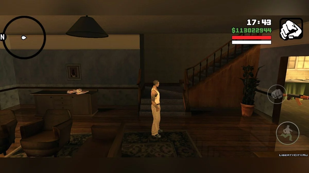 Цезарь с загрузочного экрана / GTA San Andreas (iOS, Android)