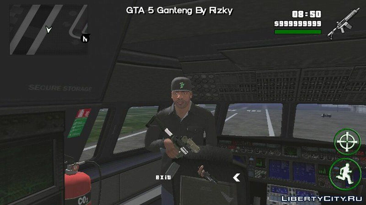 Самолёт из GTA 5 для GTA San Andreas (iOS, Android) - Картинка #3