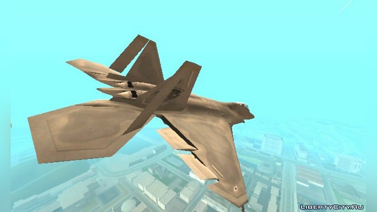 F-22 Raptor Modify для GTA San Andreas (iOS, Android) - Картинка #2