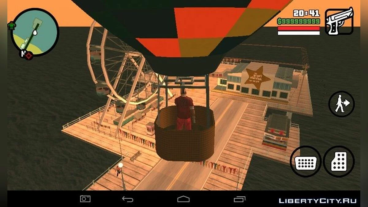 Hot Air Balloon Mod / GTA San Andreas (iOS, Android)