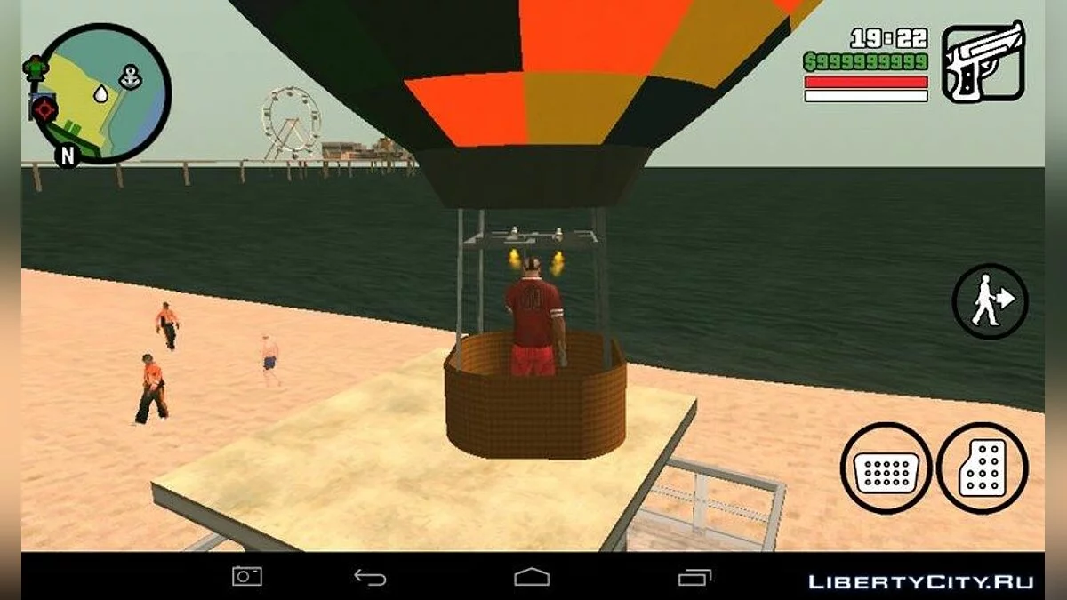 Hot Air Balloon Mod / GTA San Andreas (iOS, Android)