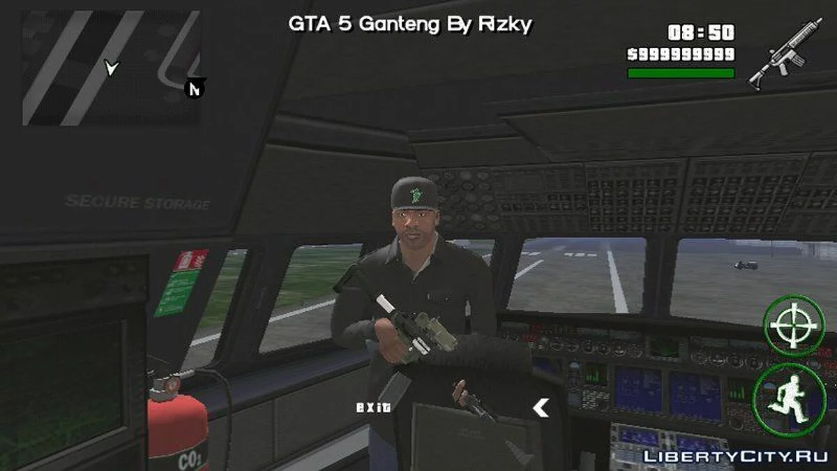Самолёт из GTA 5 / GTA San Andreas (iOS, Android)
