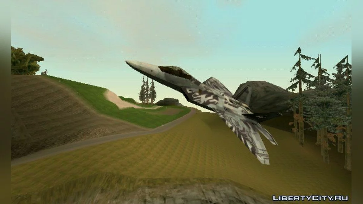 F-22 Raptor Starscream Decepticon / GTA San Andreas (iOS, Android)