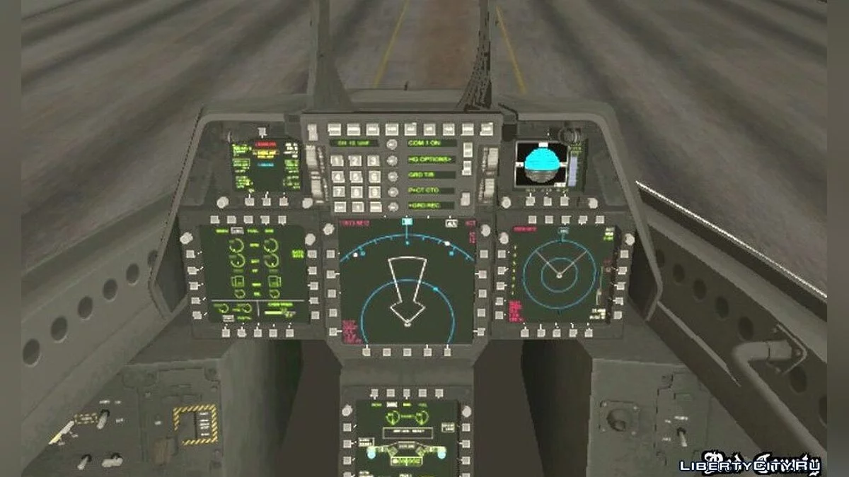 F-22 старый Старскрим / GTA San Andreas (iOS, Android)