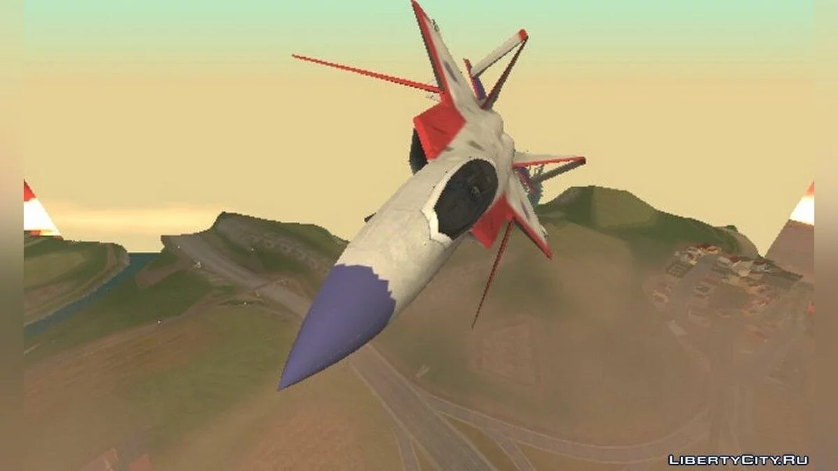 F-22 старый Старскрим / GTA San Andreas (iOS, Android)