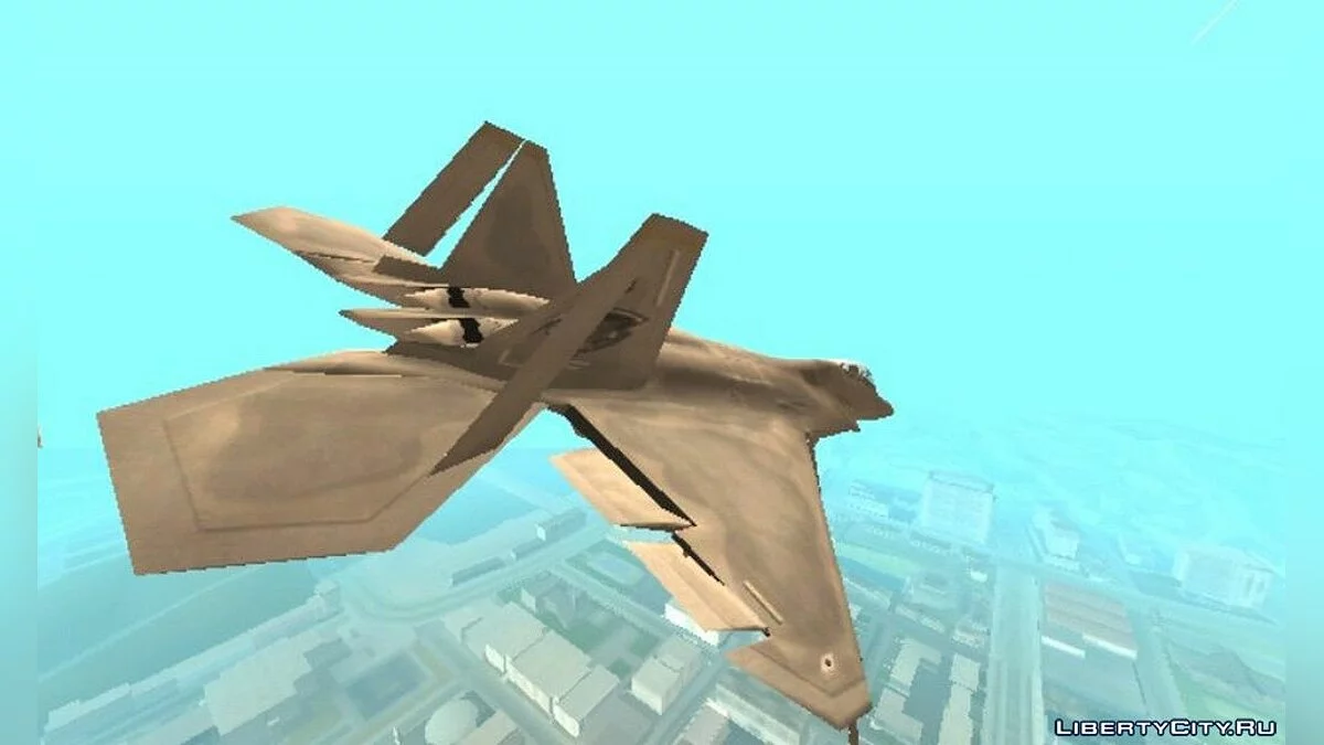F-22 Raptor Modify / GTA San Andreas (iOS, Android)